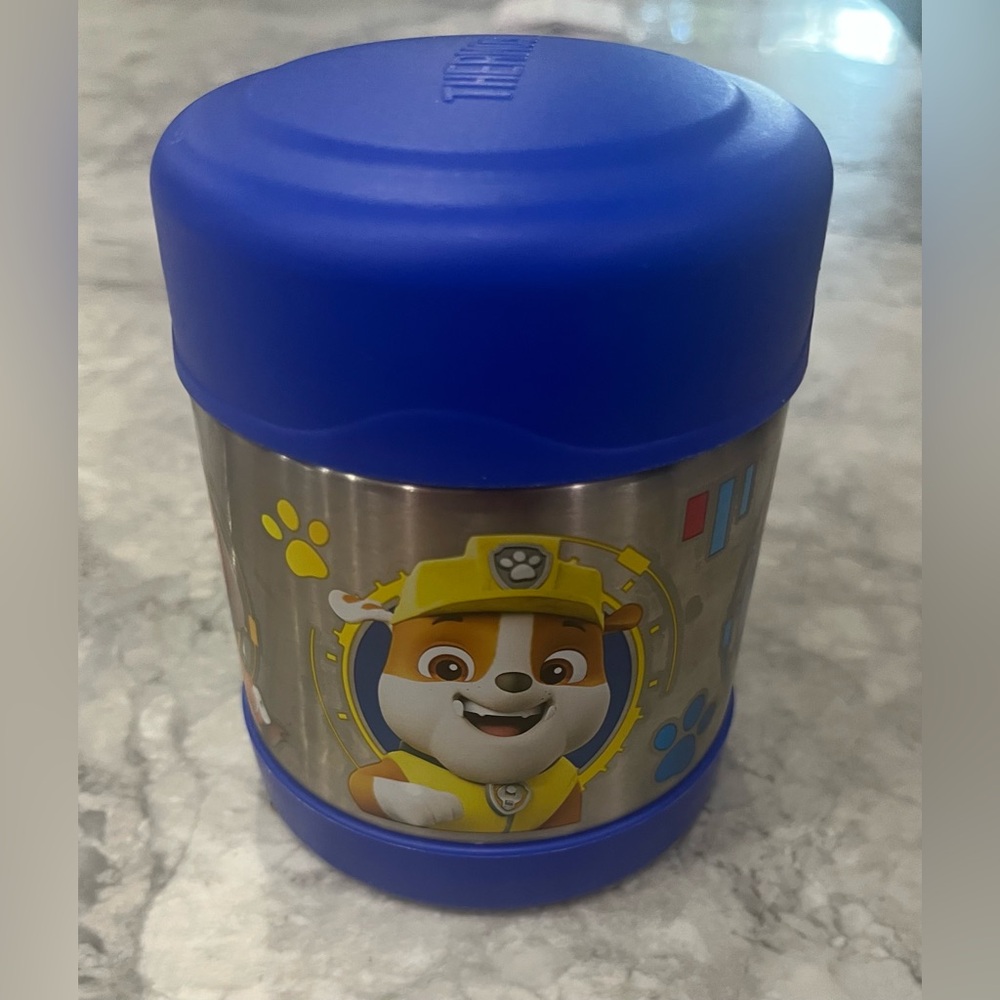 Thermos Kids Paw Patrol Blue and Silver Container